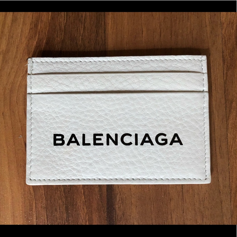 Unisex Balenciaga card holder